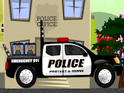 Caminhão da polícia